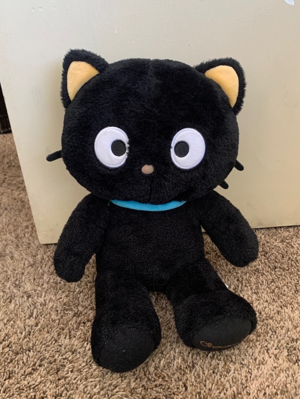 Build A Bear Chococat Plush 16"Hello Kitty Sanrio 2025 Black Cat Stuffed Animal